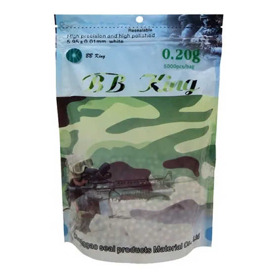 Munição  Bolinha Pvc 6mm Airsoft Diversos Calibre Bbking Avb