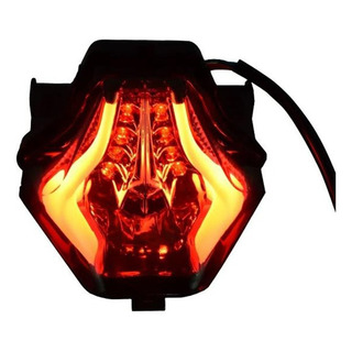 Stop Luz Trasera Humo Direccionales Yamaha R3 Mt-03 Fz 07 Stop Luz Trasera Humo Direccionales Yamaha R3 Mt-03 Fz 07