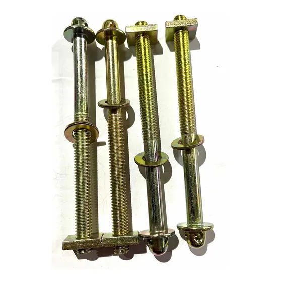 Pernos Para Cama 3/8 X 5 Pulgadas ( 4 Unidades) // Irmisb
