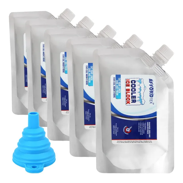 Hielo Reutilizabl Para Lonchera 5 S Enfriador Bolsa Larga