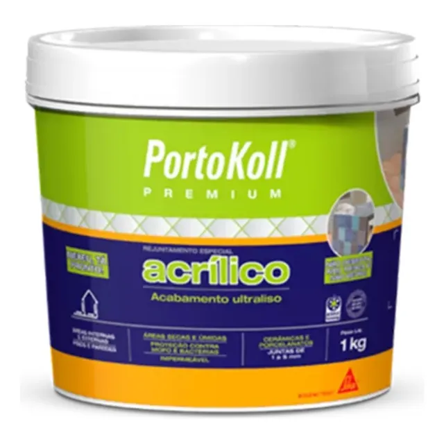 Rejunte Acrílico Premium Portokoll 1kg