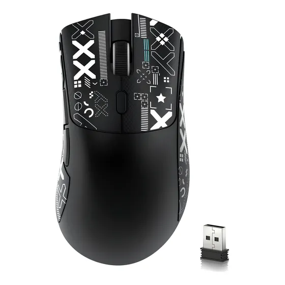 Mouse Attack Shark R1 Gamer Paw331 De Alta Precisão - C/nfe