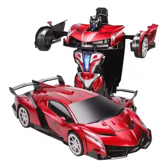 Carro Control Remoto Transformer Rc 2 En 1 Recargable 2.4ghz