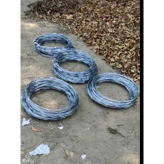 Concertinas Galvanizadas 6 Metros De Larg 45 Cm De Diámetro 