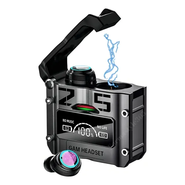 Audífonos Inalámbricos Gamer Bluetooth 5.3 M25 Táctil Hi-fi
