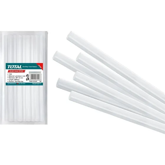 Barras De Silicona 11.2x300mm (1 Kilo) Total Tacgt3011