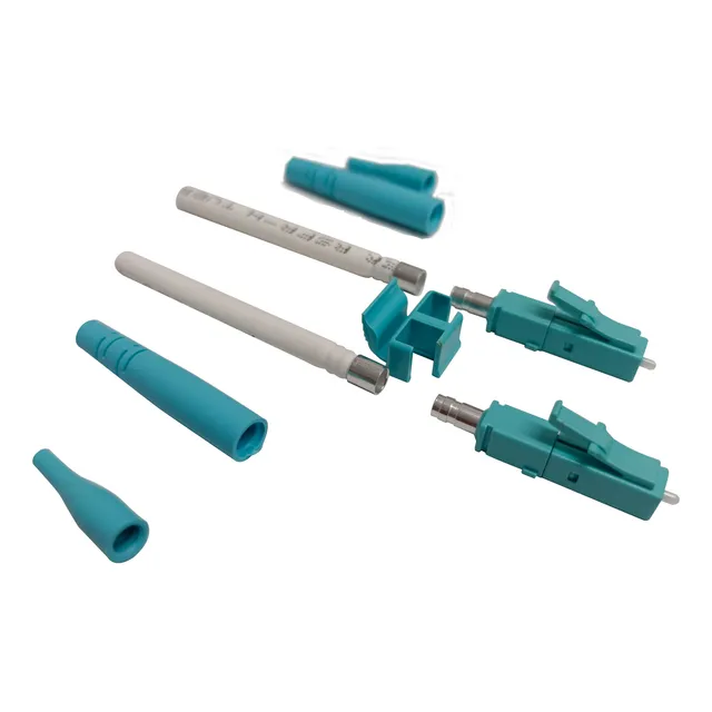 Conector Lc Upc Duplex Multimodo Epóxico Fibra óptica