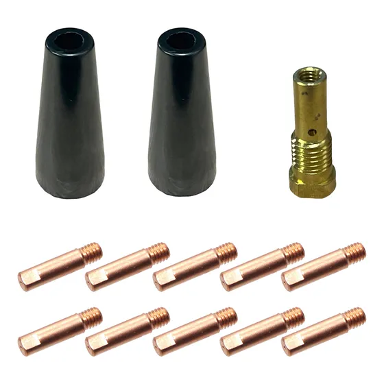 Kit Consumible Mig Torcha 15 Soldadora Flux Pico 0,8mm