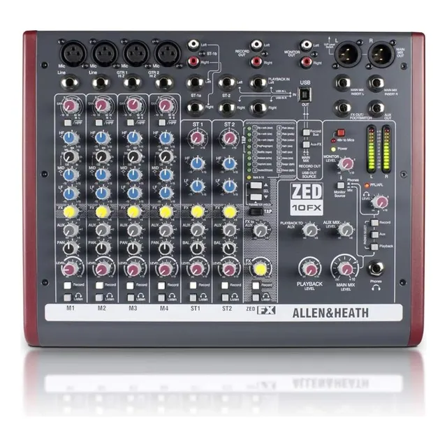 Mixer Allen & Heath Zed10fx Usb - Con Efectos
