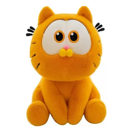 Peluche De Garfield Bebé La Película Color Naranja 25 Cm