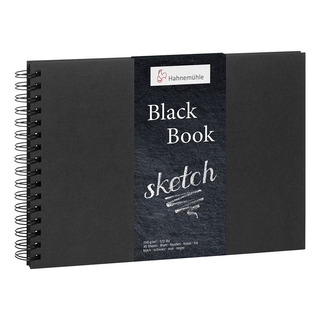 Sketchbook Black Book A4 Espiral 250g/m 30 Folhas Hahnemuhle Sketchbook Black Book A4 Espiral 250g/m 30 Folhas Hahnemuhle