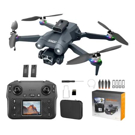 Drone 4k Profissional Y3 Ultra Max M3 Longo Alcance Tela Lcd Preto