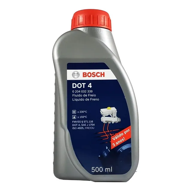 Fluído De Freio Bosch Dot 4 500ml Original Para Citroën C3 1