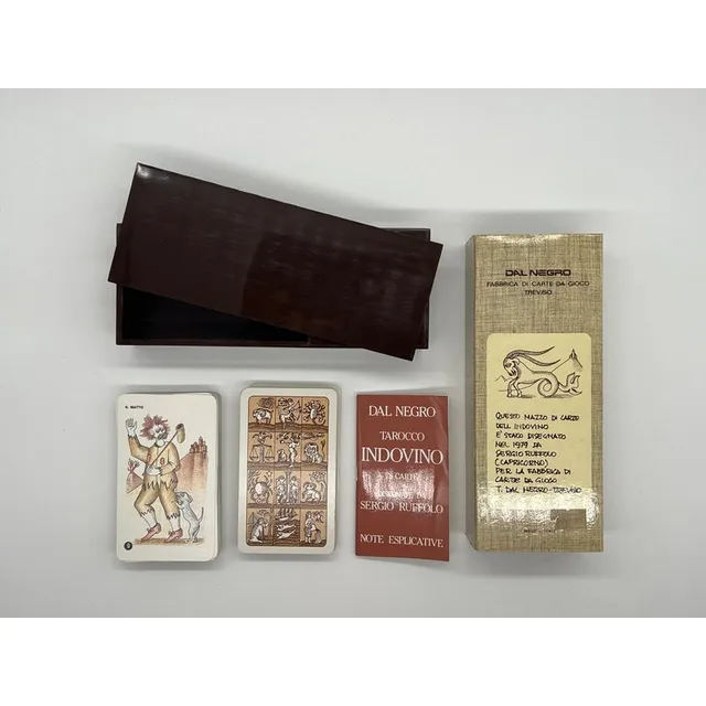 Exótico Tarot Italiano  Tarocco Indovino  - 1979 - Dal Negro
