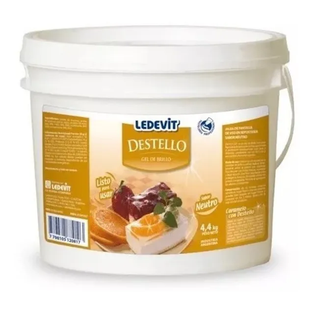 Destello Gel De Brillo Ledevit Sabor Neutro 4,4 Kg.