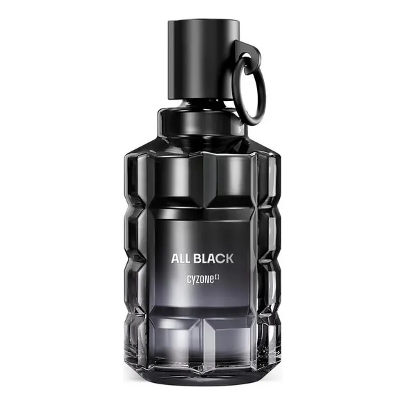 Perfume All Black Para Hombre Edt Cyzone 90ml Volumen De La Unidad 90 Ml