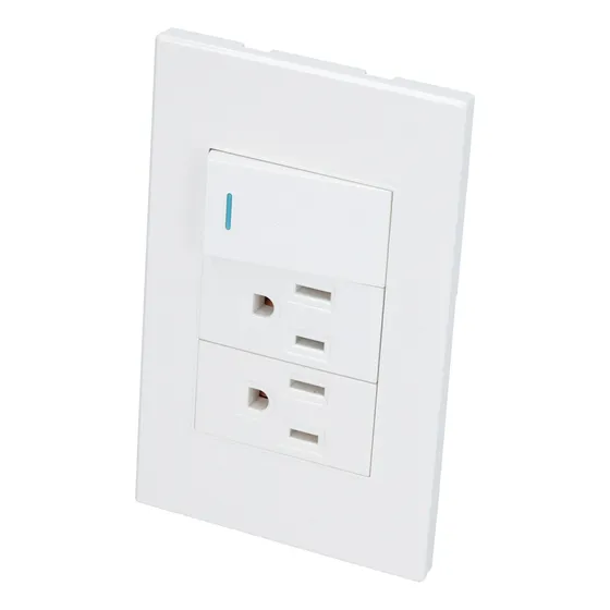 Paq C/10 Placa 1 Interruptor 2 Contactos 1/3, Línea Premium,
