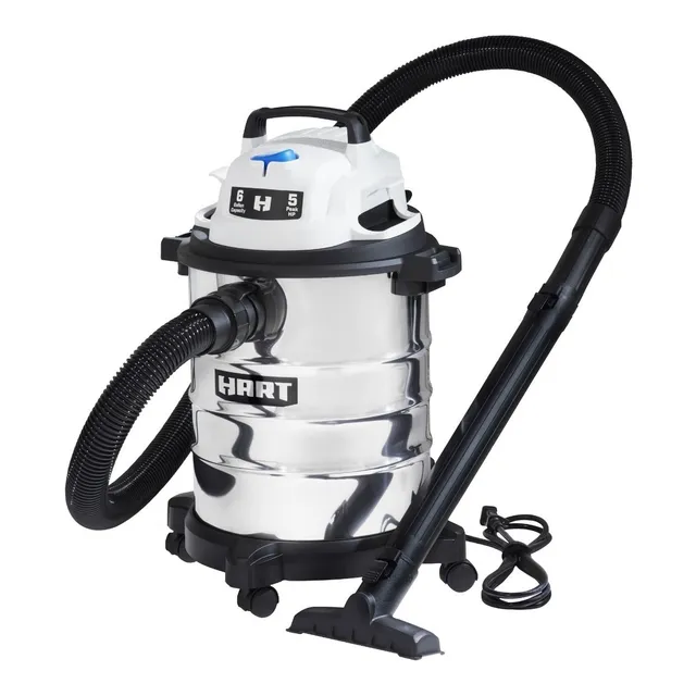Aspiradora Sopladora Hart 6 Galones 5hp 200 Air Watt