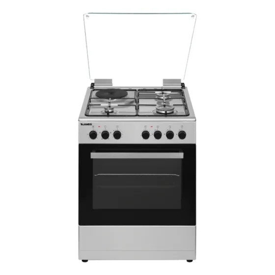 Cocina James Combinada C 221 A Tks Inox  Grill Kirkor