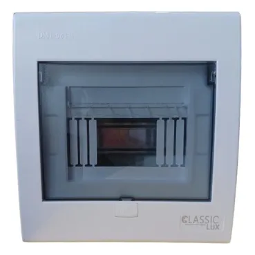 Caja Para Breaker Termomagnetico 6 Circuitos Classic Lux