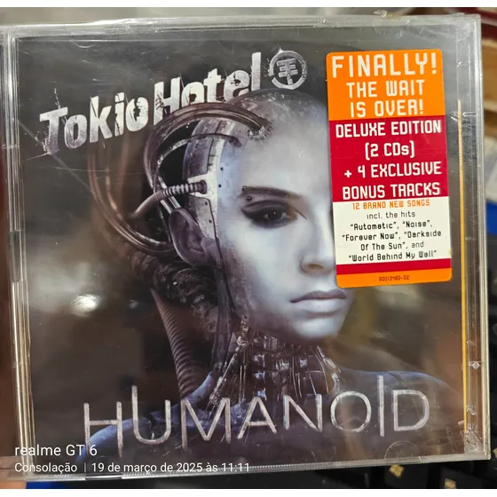 Cd Duplo Tokio Hotel  Humanoid (dlx Ed.) (usa) -lacrado