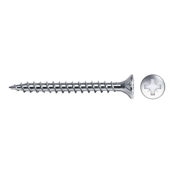 Tornillo Para Madera 3.5x45mm Cja500 Un Avellanado 93545vlox