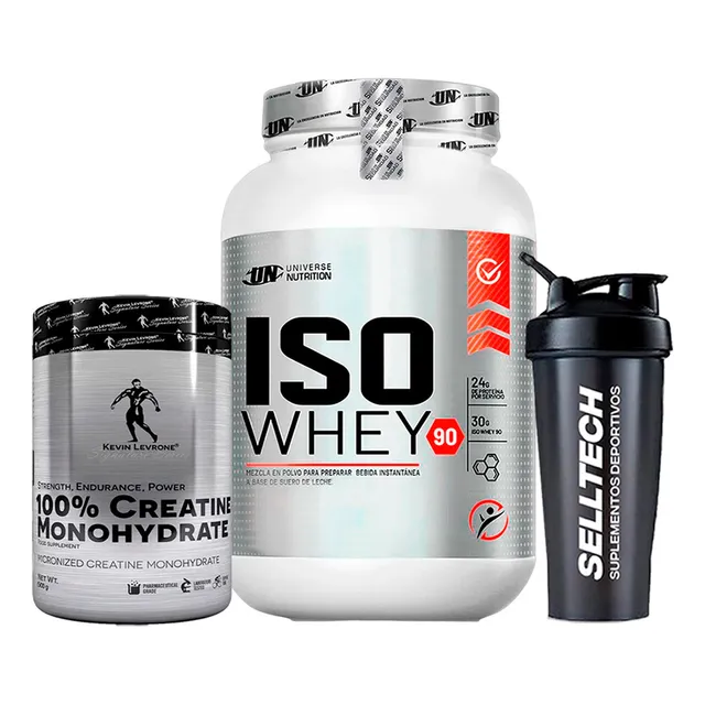 Iso Whey 90 1.1kg Cookies+creatina Kevin Levrone 500gr