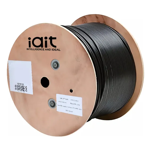 Cable Utp Cat6 Cca Red Exterior 300 Metros 23awg 4x2x0.58mm
