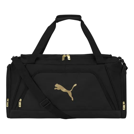 Bolso De Duffle Puma Evercat, Negro/dorado, Talla Única