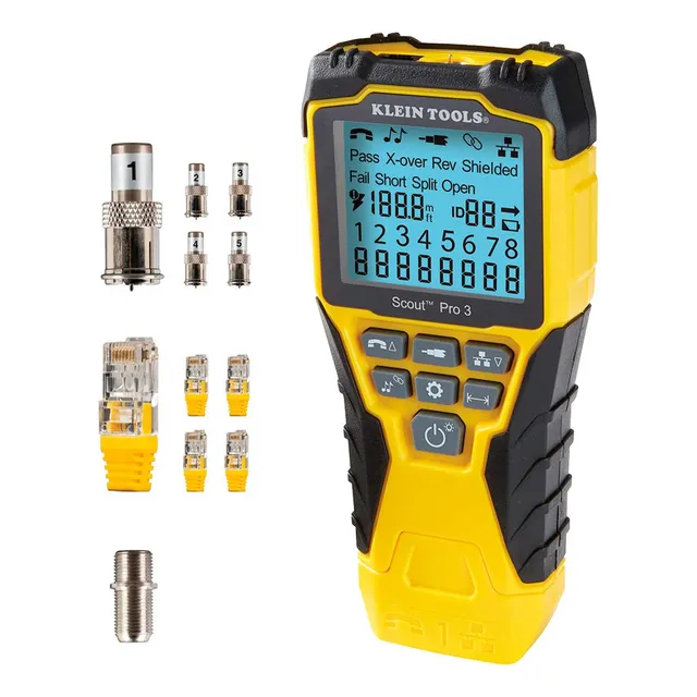 Kit Probador De Cables Klein Tools Scout Pro 3 Vdv501-851