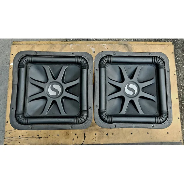 Bajos Kicker L5 12  Doble Bobina Como Nuevos + Cajon