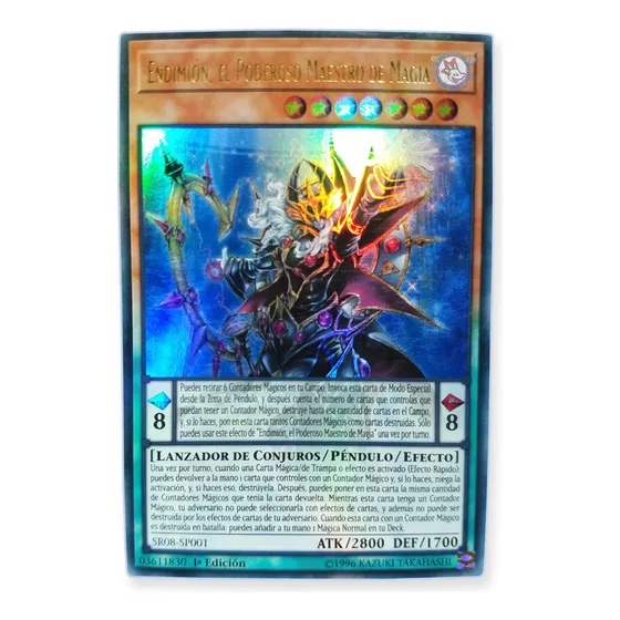 Yugi-oh! Endymion The Mighty Master Of Magic Sr08-en001 Ultr