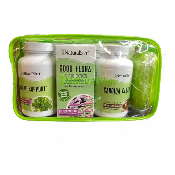 Kit Limpieza Candida Naturalslim Perdida Peso Frank Suarez