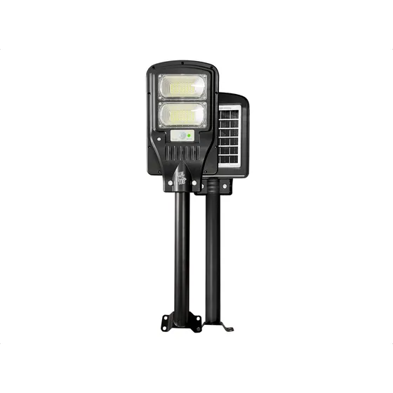 Luminaria Solar 100w Exterior Luz Led Fria Sensor Fotocelula