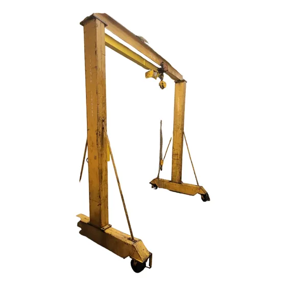Portico De 5 Ton + Talha Manual 3 Ton Lisemaq Qualidade