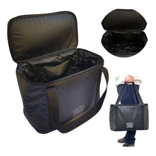 Bolsa Térmica 30 Litros Grande Cooler Cerveja Lanche Praia Camping Viagem Com Alça Impermeåvel Preta Fosca Bolsa Térmica 30 Litros Grande Cooler Cerveja Lanche Praia Camping Viagem Com Alça Impermeåvel Preta Fosca