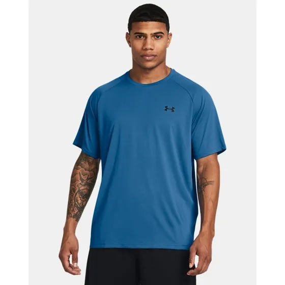 Remera Para Hombre Tech 2.0 En Color Azul De Under Armour