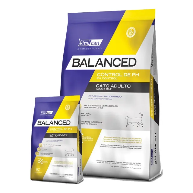 Vitalcan Balanced Gato Control Ph 7.5 Kg +regalo