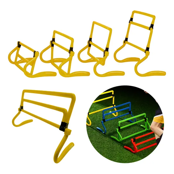 Pack X4 Vallas De Salto Ajustables Agilidad Entrenamiento