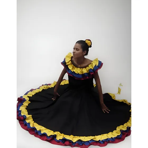 Traje Tradicional Tricolor