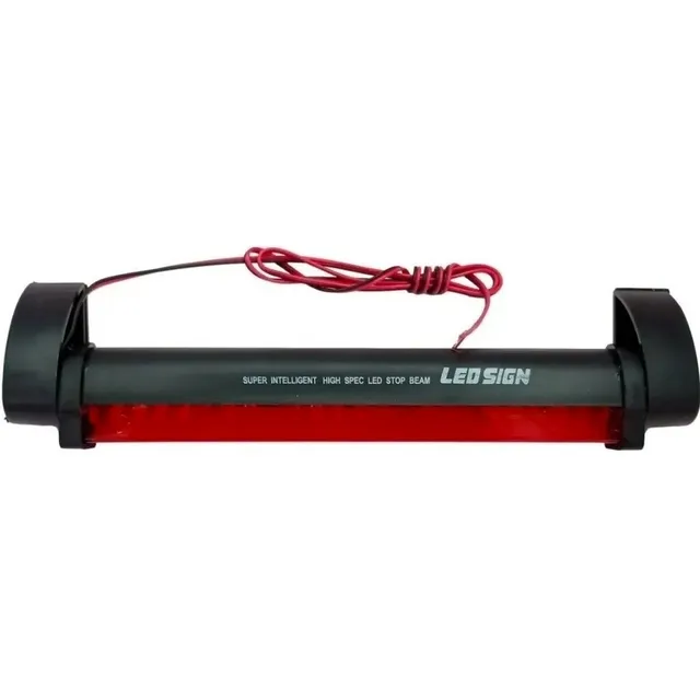 Tercera Luz Roja Freno Universal Adhesivo 24 Led Auto 12v