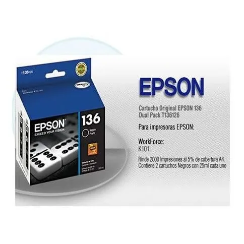 Cartucho Epson 136 Original K101 K301