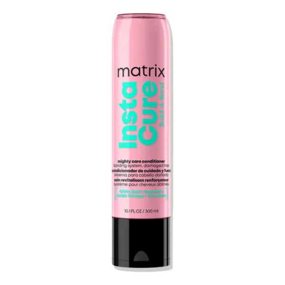 Acondicionador Matrix Instacure Build A Bond Mighty Care Instacure en botella de 300mL de 310g