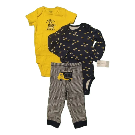 Conjuntos Body 3 Piezas Bebés Varon Carters Nueva Colección 