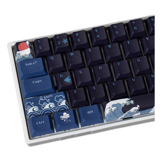 Teclado Pbt Keycaps 78 Teclas Altura Original Color Azul Teclado Pbt Keycaps 78 Teclas Altura Original Color Azul