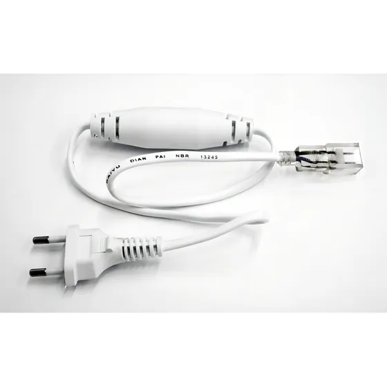 5 Metros Fita De Led Ip67 Emborrachada Uso Externo Taschibra Cor da luz Fria (6500K) Tensão de operação 12V 127V