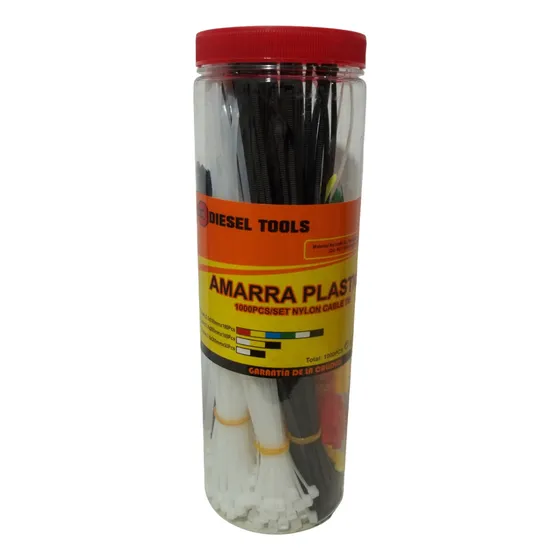 Tirrap 1000 Pzas. 2.5 X 100 Mm, 3.6 X 200 Mm Y 3.6 X 300 Mm