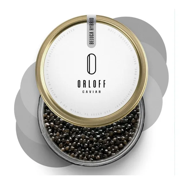 Caviar Orloff Esturión Y Sal Beluga 8 Oz - 226 Gr