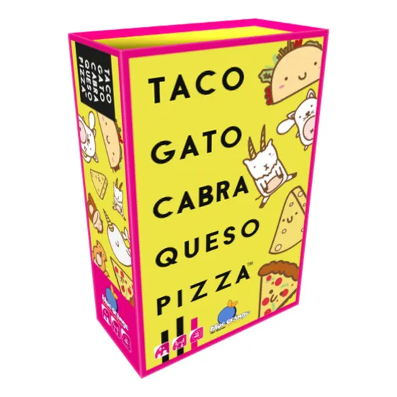 Juego de Mesa Taco Gato Cabra Quezo Pizza Blue Orange