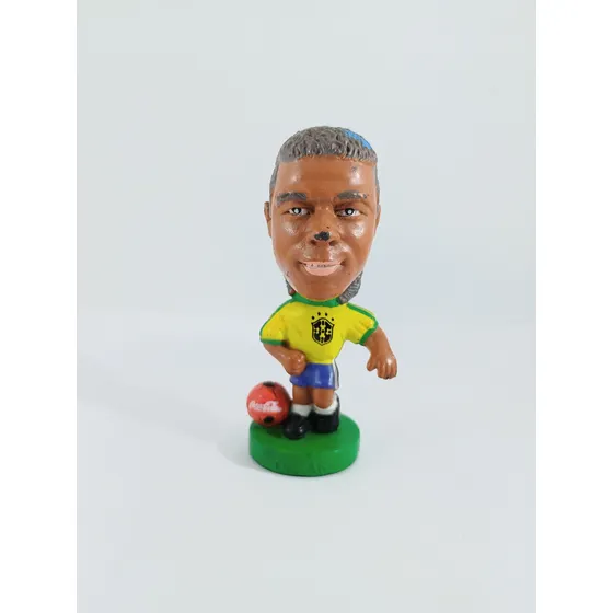 Boneco Oséas Mini Craque Coleção Coca-cola Copa Do Mundo1998